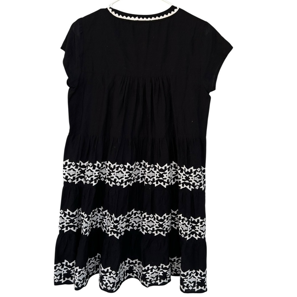 ROLLER RABBIT WOMEN'S ALEPH EMBROIDERED PAMELA DRESS - 100% Cotton - Size Medium - Picture 7 of 10